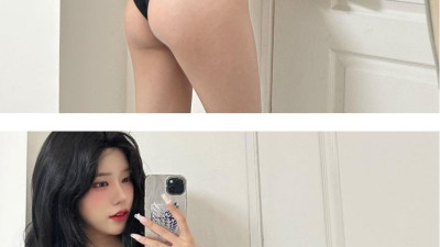 브라 & 빤스만 입은 최솜이