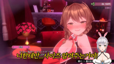 게임 캐릭터보다 자기 가슴이 크다고 주장하는 버튜버