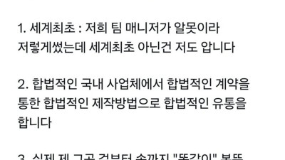 논란되고 있는 버튜버 오나홀 