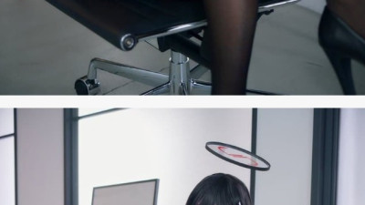 일 집중 못하게만드는 오피스녀