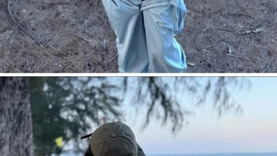 땀 말리려고 바지 벗은 누나