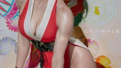 헬스녀가 코스프레한 시누라이 마이