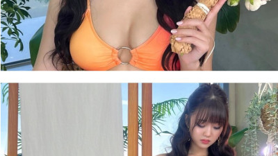 락킷걸 한이슬 몸스타그램