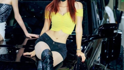 레이싱 모델 안나경 몸매