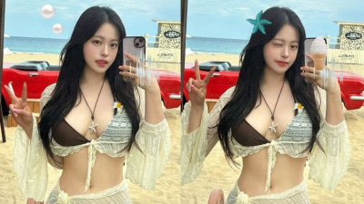 호불호 절대 안갈리는 비키니녀