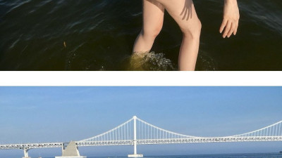 K-몸스타 1황 광안리해수욕장 비키니
