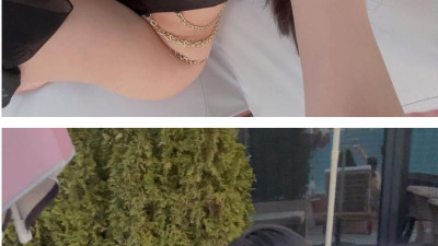 모노키니 입고 노는 인싸녀