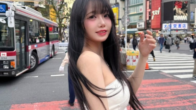 일본에서 자유분방한 수련수련