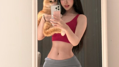 이상적인 하체를 가졌다는 누나