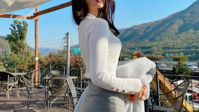 골반 라인 좋은데^^