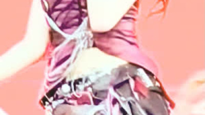 아이브 장원영 블랙 팬티 노출 밝기 조절