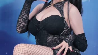 모델 Meeu 브라운더스트2 '셀리아 마스커레이드 바니' 코스프레 묵직 가슴골