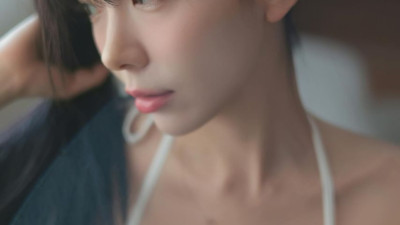 쏘블리 이소영 초하이레그 모노키니 매끈 왁싱 Y존 언더붑