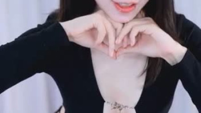 BJ 하음파 체인끈 노브라 가슴골