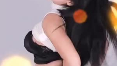 열심히 춤추는 아프리카 BJ 나나 블랙 레이스 브라 옆슴