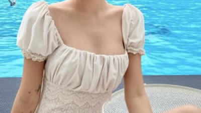 뷰티 유튜버 아름송이 수영복 비키니 몸매