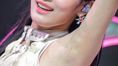 엔믹스 지니 상처난 겨드랑이