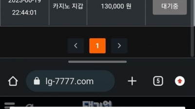 대기업 먹튀조심