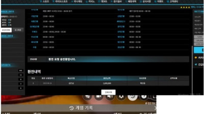 1/E 먹튀 환전버튼없음