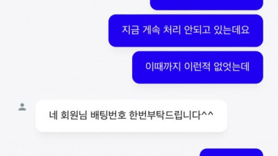 노빠꾸 먹튀요