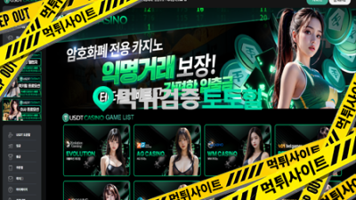 USDT카지노(테더카지노) 먹튀 입니다