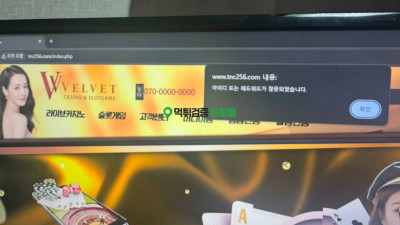 벨벳카지노 아무이유없이 먹튀