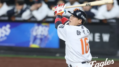 연봉협상서 웃은 새 신랑 하주석, 목표는 단 하나 '한화 우승' 견인