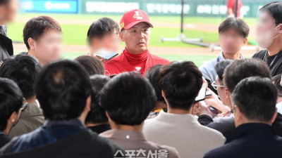 [포토]SSG 김원형 감독, '톱타자는 추신수'