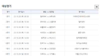 ‘2023-24시즌 NBA·KBL 대상 농구토토 승5패, 농구팬 찾아간다 [토토]