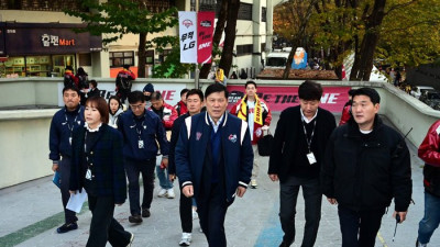 [포토] 허구연 KBO 총재 '안전에 최선을'