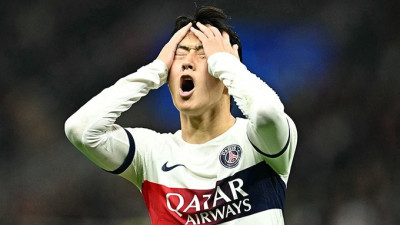 아! 골대… PSG, UCL AC밀란전 역전패