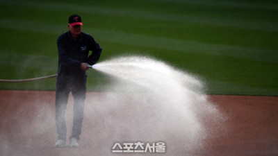 [포토]한국시리즈 5차전 준비하는....