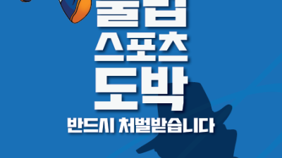 청소년의 스포츠도박, 모두 불법 [토토]