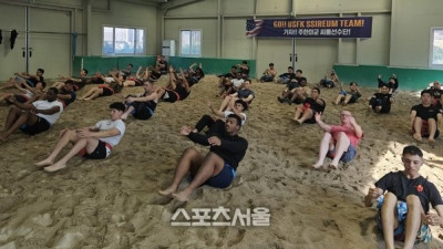 주한미군도 샅바 매고 ‘모래판’ 나선다.
..내달 2일 경북씨름대축전 참가