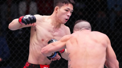 UFC 데뷔전 승리로 장식한 박현성 “UFC 공무원 같은 선수 되고 싶다” [전문]