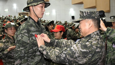 논란의 국가대표 해병대 캠프, 빨간 명찰받고 퇴소…“선수들이 성장할 기회로”