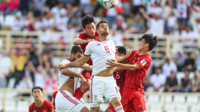 한국 ‘조별리그 2차전 상대’ 요르단, 평가전서 ‘디펜딩 챔피언’ 카타르 제압