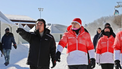 유인촌 문체부장관, 동계청소년올림픽 현장 점검···하이원리조트 방문