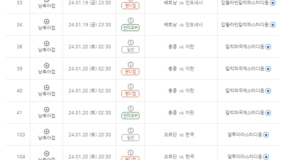 2023 AFC 카타르 아시안컵 E조 2차전 요르단전 대상 프로토 승부식 10회차 발매 [토토]