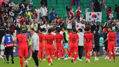 축구의 일부지만…붉은 악마 20명, 사우디는 3만명 집결→‘압도적 분위기’ 이겨내야 [SS도하in]