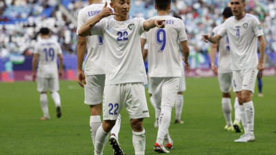 우즈벡, 태국 2-1 제압…타지키스탄 이어 중앙亞 두 번째 8강행 [아시안컵]