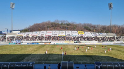 충남아산FC, 홈 개막전 역대 최다 1만명 넘는 관중 동원