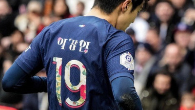 황선홍호 승선 기다리는 이강인, PSG 한글 유니폼 입고 맹활약 '최고 평점'