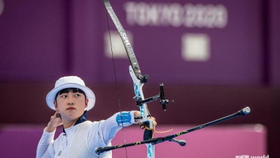 '이럴수가' 도쿄 3관왕 안산, 파리 못 간다.
..韓 양궁의 '위력'