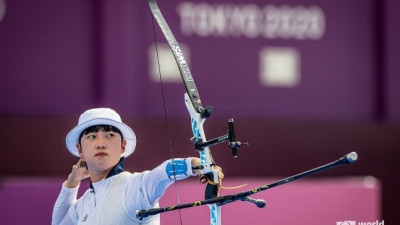 양궁 안산, 2024 파리올림픽 못간다…선발전 조기탈락