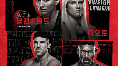 UFC 여성 플라이급, 9연승 블랜치필드 vs 11연승 피오로