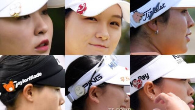 KLPGA 여신들의 개성만점 '볼마커 열전' [TF사진관]