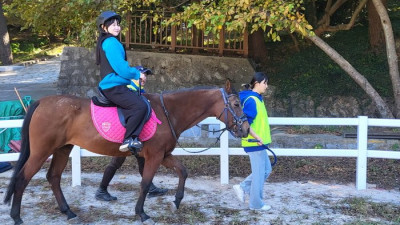 농림축산식품부, 한국마사회 도심 속 무료 승마 체험 진행