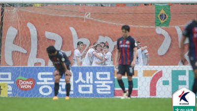 집중력+용병술의 승리…강원 윤정환호, 수원FC에 막판 2-1 역전드라마