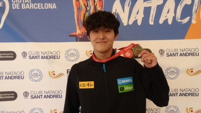 ‘자유형 400m’ 김우민, 15년 만에 대회 新 우승…“기세 몰아 올림픽서 큰일 내고파”